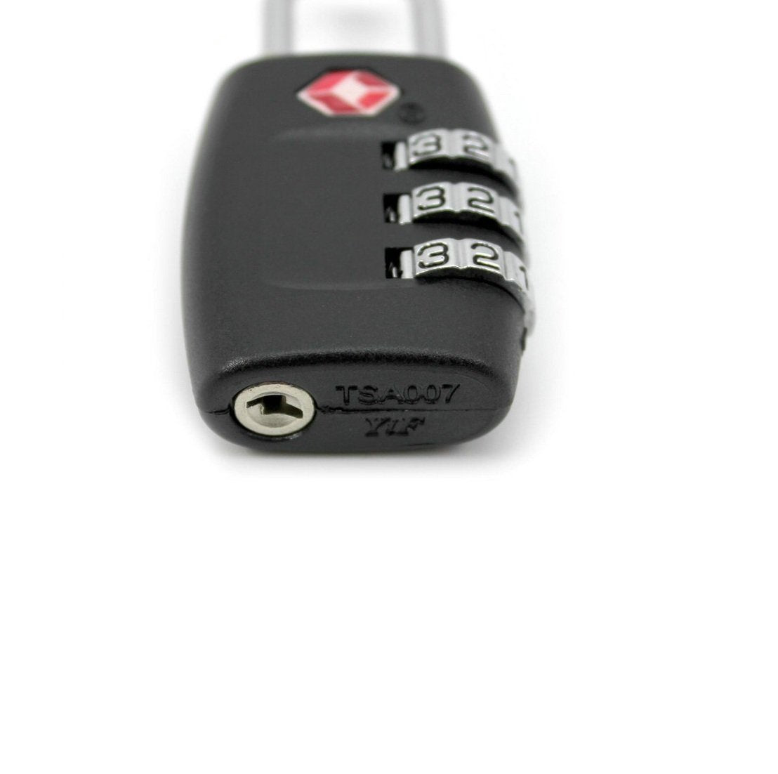 DOCOSS Zinc Alloy Luggage Locks (Black_S1_TSA_LOCK_331_BLACK)