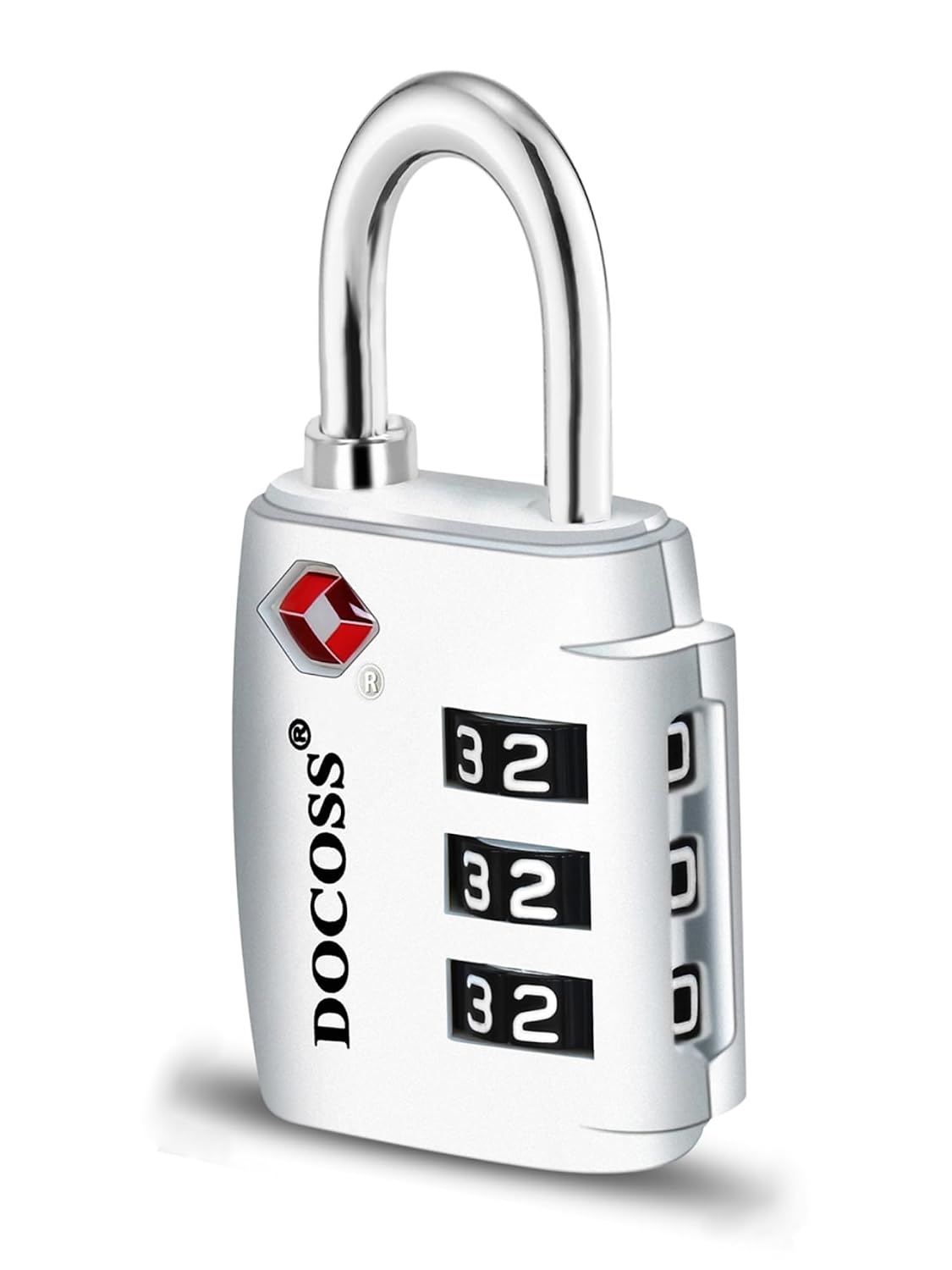 DOCOSS-Set of 2-202 TSA Approved Locks for Luggage, Number Lock for Bag,Small TSA Locks for Luggage Combination Password Lock for Travel