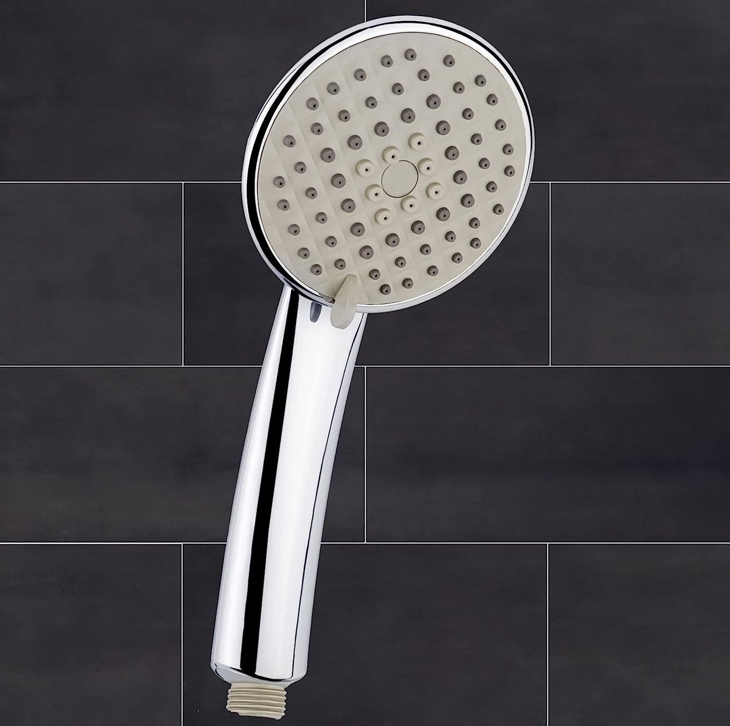 DOCOSS Premium Hand Shower For Bathroom 5-Flow Handheld Showers For Bathing / Hand Shower For Bath (Chrome)