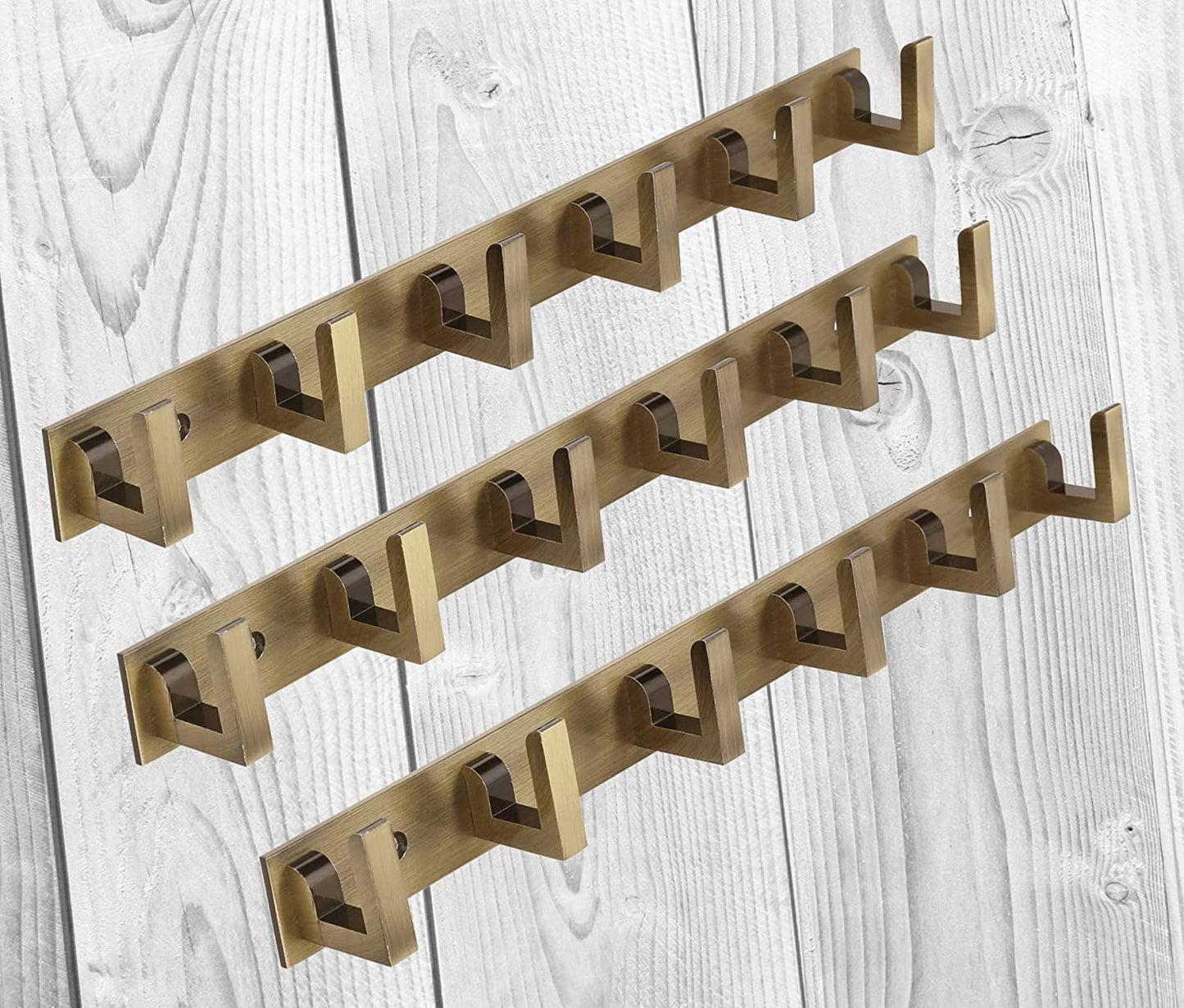 X Original Picture Hooks – Brass Plated No.3 – Hardware Heaven