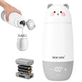 Docoss 2 in 1 -Rechargeable Portable Electric Kettle 500ml for Travel, Milk warmer For Babies,Kettle for Hot Water & Milk From 34°c to 100°c Water Heater,10000 mAh Battery with Temperature control