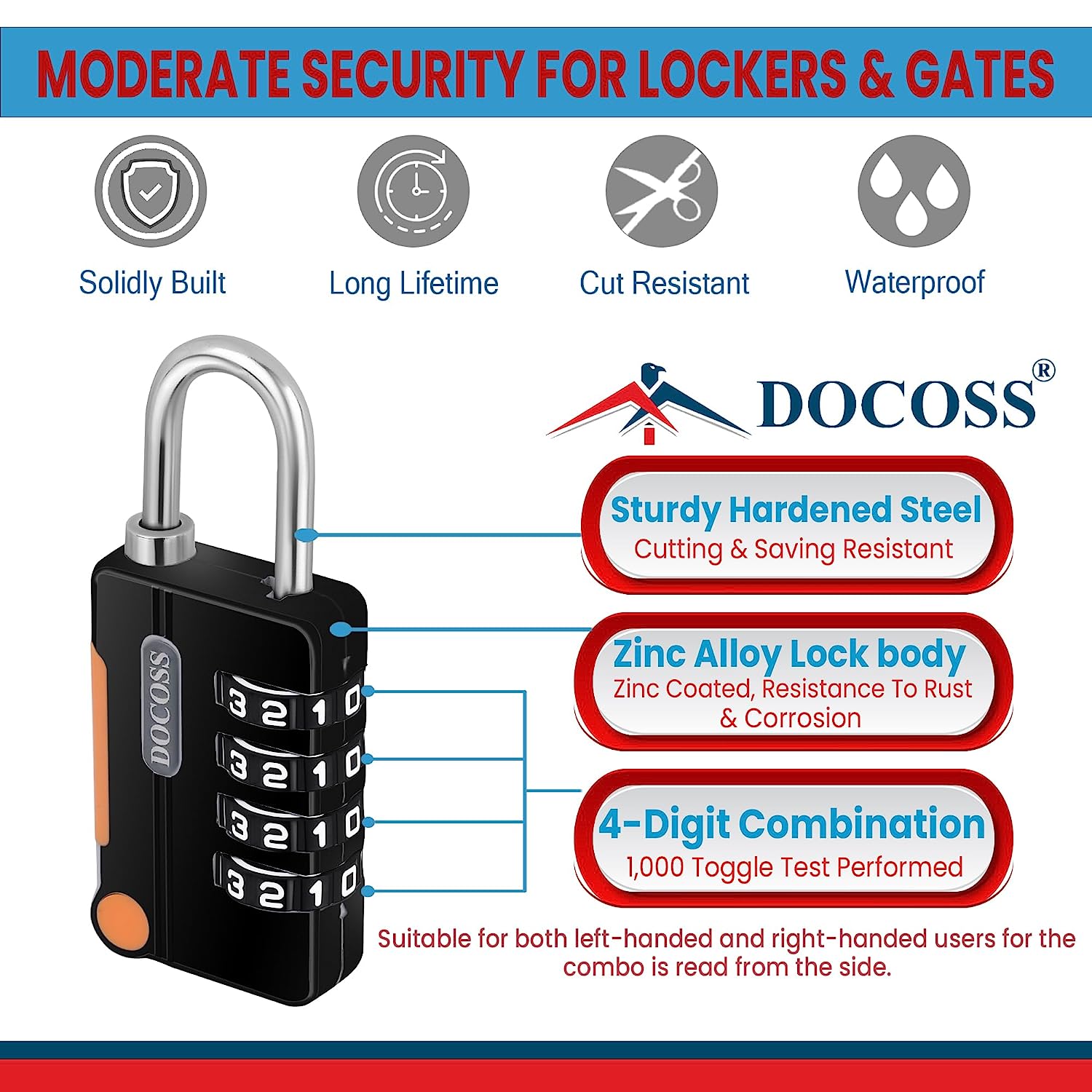 Number Locks / Bag Lock – DOCOSS