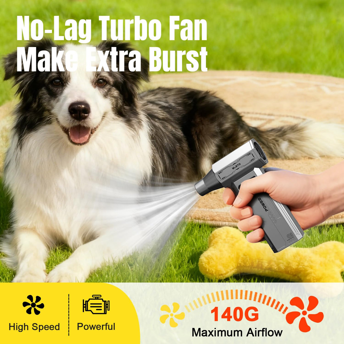 DOCOSS Mini Electric Air Duster & Vacuum Cleaner, Powerful Air Blower for PC with 1,00,000RPM, LED Display, High-Speed Rechargeable Dust Cleaner for Computer, Laptop with 4 Speed Levels