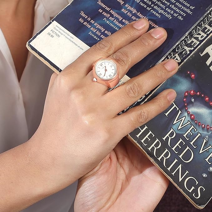 Woman Ring Watches 2023 Brand Luxury Dial Quartz Analog Watch Creative  Steel Cool Elastic Quartz Finger Ring Watch Reloj Mujer | Fruugo NO