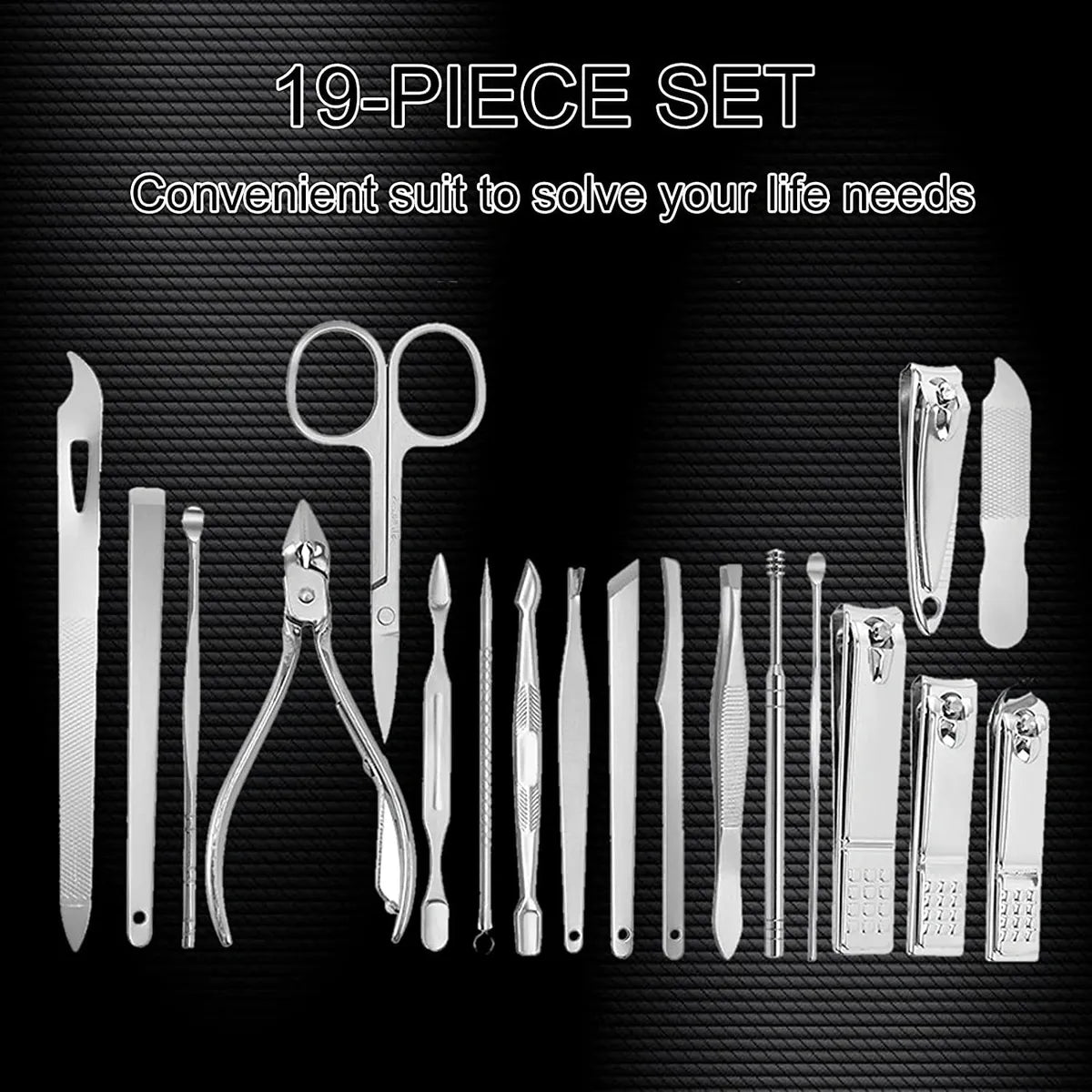 KHARGADHAM 16 IN 1 Stainless Steel Manicure Kit Nail Cutter For Men Women  Manicure Pedicure Kit