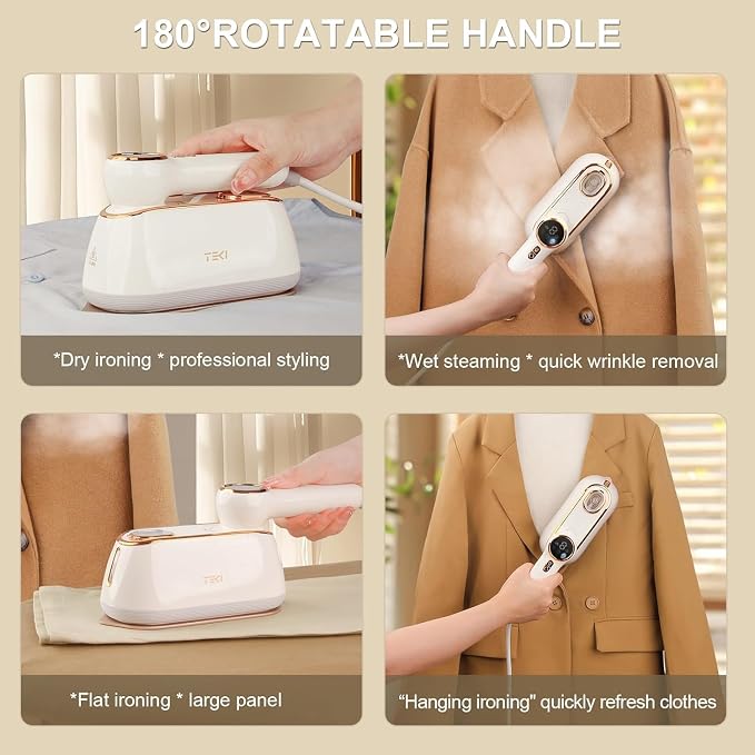 Docoss Foldable Mini Steam Iron