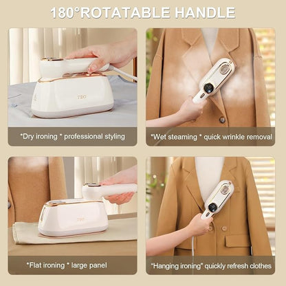 Docoss Foldable Mini Steam Iron